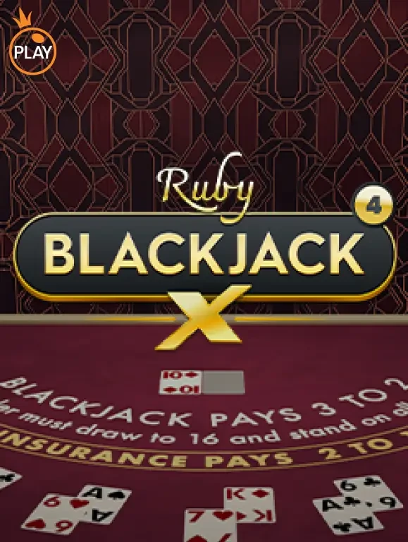 MAN88 Blackjack X 4 - Ruby